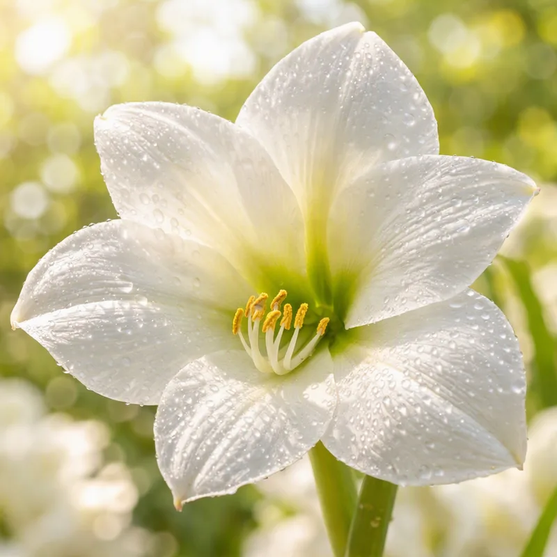 Amarilis blanca