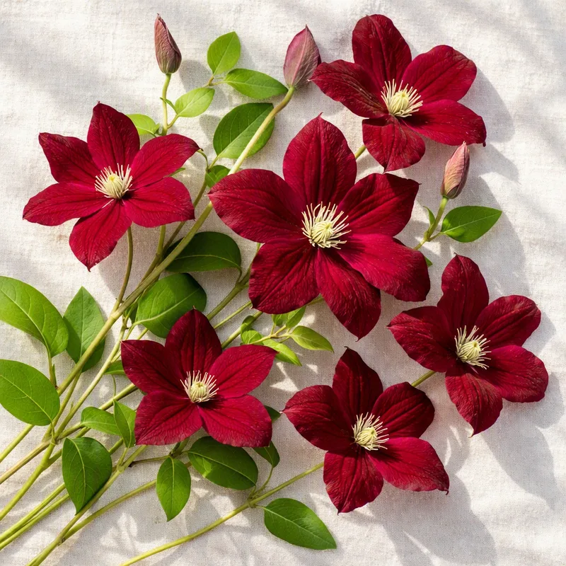 Clematide roja - imagen 4