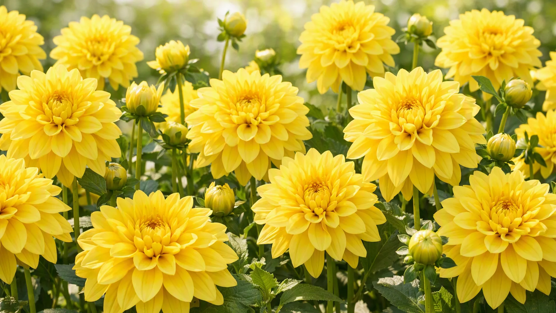 Dalia, la flor del otoño con gran variedad