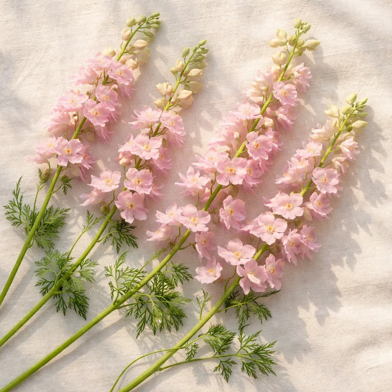 Espuela de caballero rosa - imagen 4