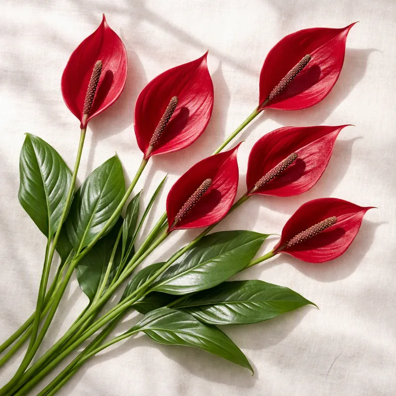Flor de la Paz - roja - imagen 4