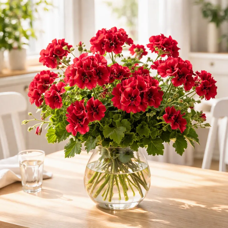 Geranio rojo - imagen 2