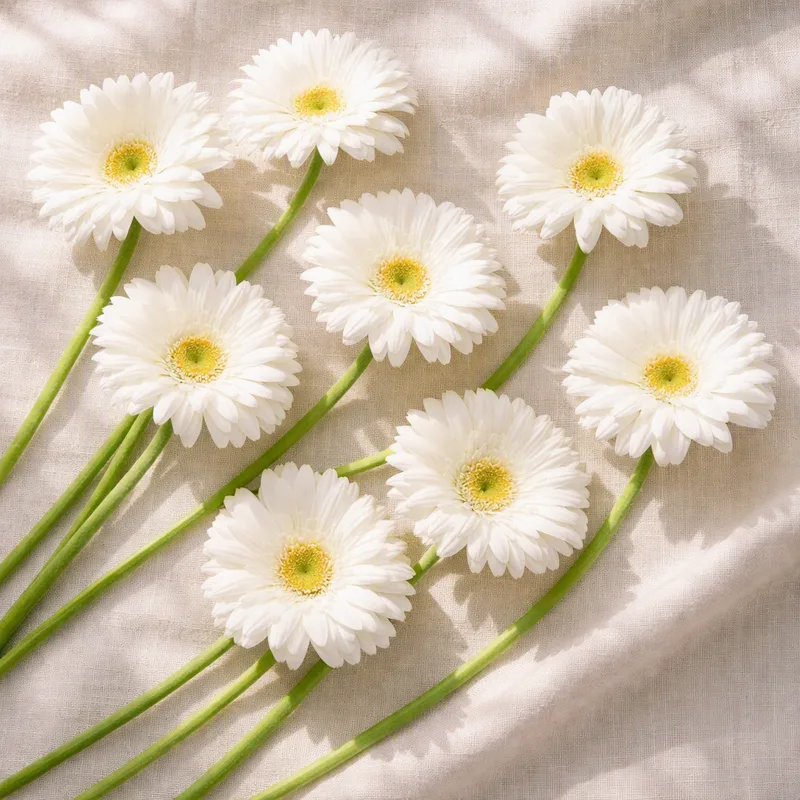 Gerbera blanca - imagen 4