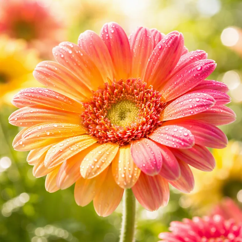 Gerbera para cumpleaños