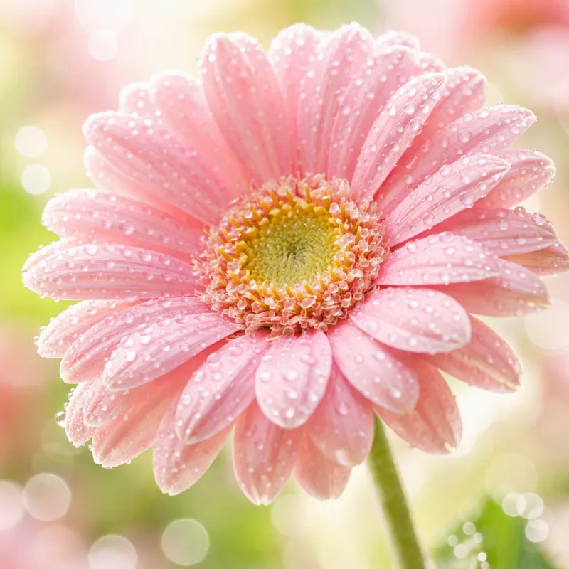 Gerbera rosa