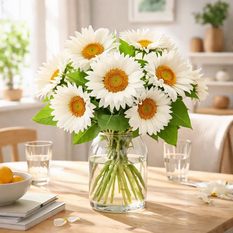 Girasol blanco - imagen 2