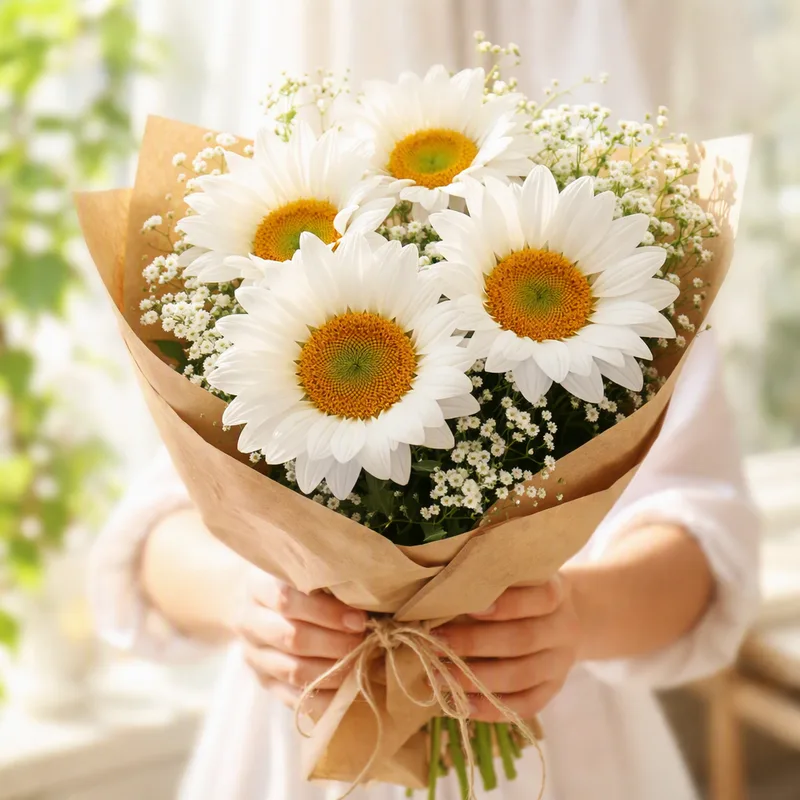 Girasol blanco - imagen 3