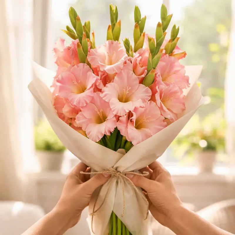Gladiolo rosa - imagen 3