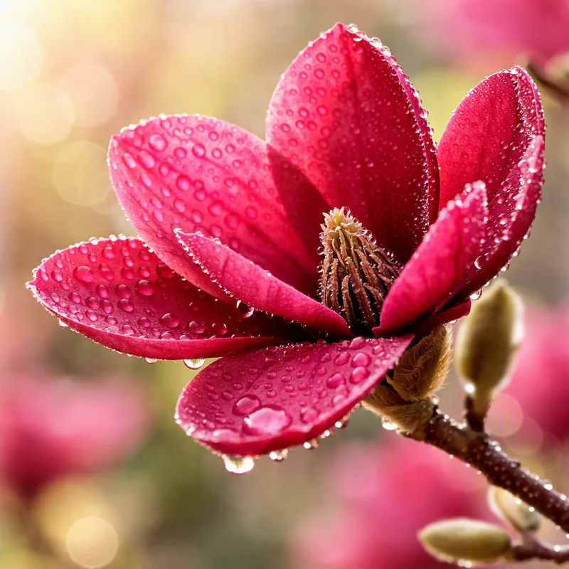 Magnolia roja