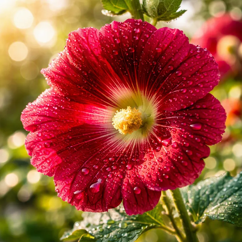 Malva Real - roja