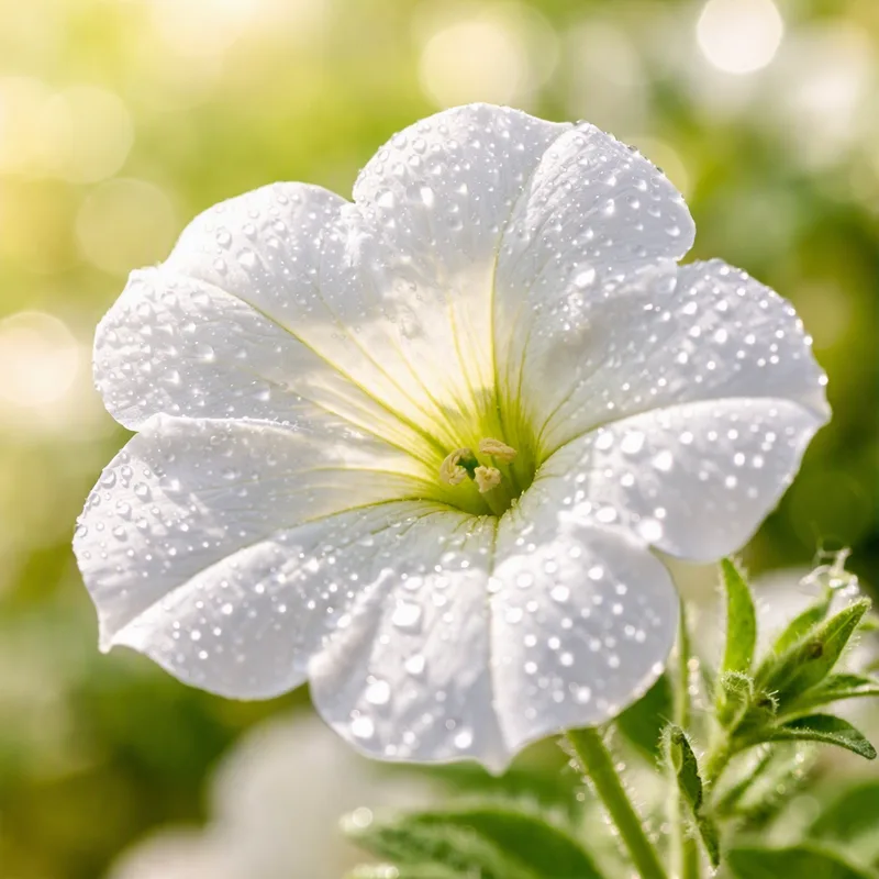 Petunia blanca