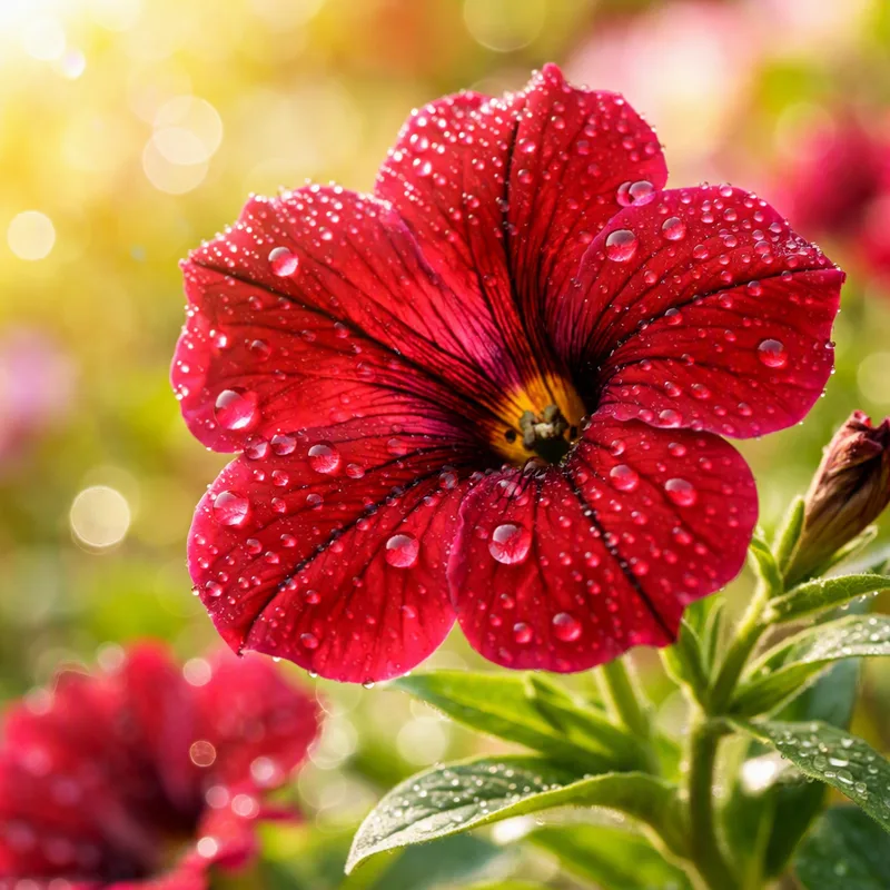 Petunia roja